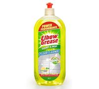 Elbow Grease Squirt & Mop Floor Cleaner | Direct to Floor Cleaning | Suitable for Tiles, Laminate & Vinyl Flooring (Lemon, 1L)
