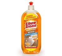 Elbow Grease Squirt & Mop Floor Cleaner | Direct to Floor Cleaning | Suitable for Wood, Laminate & Vinyl Flooring (Orange, 1L)