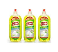 Elbow Grease Squirt & Mop Floor Cleaner, Lemon Fresh Scent, Liquid, for Tiles, Laminate & Vinyl, No Rinse, 1L, Pack of 3