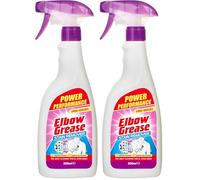 Elbow Grease Stain Remover Spray | Pre-Wash for Clothes, Carpets & Upholstery - Tackles Grease & Oil Stains | Fresh or Dried-in Stains (500ml) (Pack of 2)