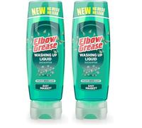 Elbow Grease Stand Up Washing Up Liquid | Power Degreaser - Easy Squeezy | No Mess, No Leaks (Eucalyptus, 450ml) (Pack of 2)