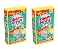 Elbow Grease Toilet Tablets - Eucalyptus Scent | 2 Packs (10 x 30g Each) | Deep Cleaning & Fresh Fragrance