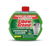 Elbow Grease Ultra Max Dishwasher Cleaner - Tough on Grease & Limescale | Suitable for all Dishwashers | Improves Dishwasher Performance - Deep Cleans (Lemon, 250ml)