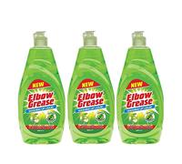 ELBOW GREASE WASH UP LIQUID - APPLE 600ml - PACK OF 3