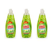 Elbow Grease Washing Up Apple Fresh Liquid 600Ml - Pack Of 3