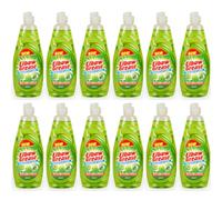 Elbow Grease Washing Up Liquid, Apple Fresh Scent, Power Degreaser, 600ml, Pack of 12