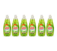 Elbow Grease Washing Up Liquid, Apple Fresh Scent, Power Degreaser, Gentle on Hands, Long-lasting Suds, 600ml, Pack of 6