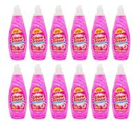 Elbow Grease Washing Up Liquid, Pink Blush Scent, Power Degreaser, 600ml, Pack of 12