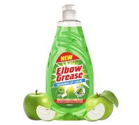 Elbow Grease Washing Up Liquid | Power Degreaser - Soap for Hand Washing Dishes, Pots, Pans & Glasses (Apple, 750ml)