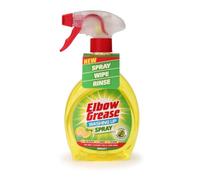 Elbow Grease Washing Up Spray Lemon, Long-Lasting Freshness, Powerful Degreasing Formula, Effectively Removes Tough Grease, Ensures Hygienic, Spotless, Quick-Acting Cleaning, 500ml