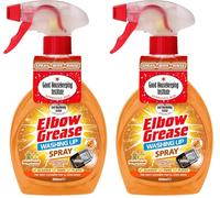 Elbow Grease Washing Up Spray | Power Degreaser - Cuts Through Grease & Grime | Hand Wash Dish Soap - Cleans Glasses, Pans & Plates (Gingerbread, 500 ml) (Pack of 2)