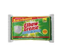 Elbow Grease Xtra Strength Scourer Sponge 2pk