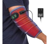 Elbow Heated Pad Wrap for Multiple Body Areas, Flexible Electric Heating Pads for Elbow Arm Wrist Ankle Leg Knee, Fast Heating Body Wrap Heated Brace with 3 Heat Settings and Long 78" Power Cord