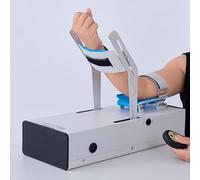 Elbow Joint Rehabilitation Trainer - Electric Device with Remote Control, Adjustable Speed, 10°-140° Angle Adjustment, Real-Time Angle Display for Muscle Training