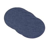 Elbow Patches, Oval Elbow Knee Patches 13.5x11cm Multicolor Pack of 5 Iron On Sew On Repair for Clothing(13.5x11cm-royal Blue)