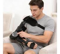 Elbow Rehabilitation Device Arm Traction Equipment 0°-110° Automatic Stretching Trainer with Smart Timing for Injury Recovery