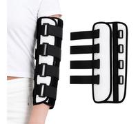 Elbow Splint Immobiliser Arm Brace for Night Sleep Recovery Pain Relief Support for Ulnar Nerve Entrapment Tennis Elbow Tendonitis for Men Women with 3 Sizes(S)