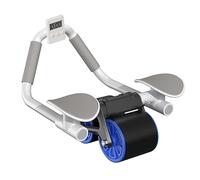 Elbow Support Ab Roller Wheel Automatic Return Training Abdominal Muscle Blue, 47 x 30 x 26cm