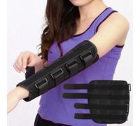Elbow Support for Men Women Elbow Splint for Cubital Tunnel Syndrome,Night Elbow Sleep Support with 3 Aluminium Strips, Arm Support for Ulnar Nerve, Tennis Elbow Brace Tendonitis for Left & Right Arm