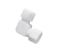 Elbow Tee Cross PTFE Compression Union Fitting, Reliable Water Line Connector Secure Fit 1pc(Elbow,8mm)