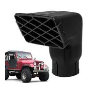 Elbow Wading Head - Air Intake Top Snorkel Head For Vehicles | Wider Thicker Design, And Resistant Air Kit For 4x4, Truck Engine Protection In Mud, Water Utilizing a threaded design to enhance