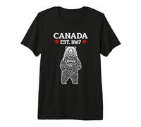 Elbows Up Canada Est 1867 Bear Canadian Men Women Canada Premium T-Shirt