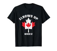 Elbows Up Canada Never 51 Proud Canadian Strong True North Value Graphic T-Shirt