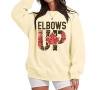 Elbows Up Canada Sweatshirt, Elbows Up Shirt, True North Strong And Free Proud Canadian Sweatshirt For Men Women