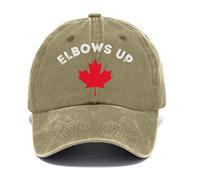 Elbows Up Canada True North Strong and Free Hat Elbows Up Caps