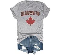 Elbows Up T Shirt, Elbows Up Canada Shirt Grey