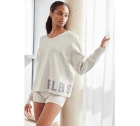 Elbsand Knitted Shorts Light Grey