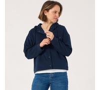 Elbsand Leisurewear Tarja Button Down Sweat Jacket NAVY LARGE