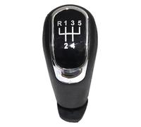 ELCEAMMDLW Gear Stick Knob for Skoda for Rapid 2012-2016 Car Manual 5 6 Speed Shift Gear Knob Lever Stick Head Grip Gaitor(5 Speed)