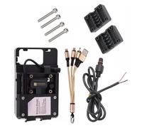 ELCEAMMDLW Handlebar Bracket For K&awasaki For Ninja 400 2018-2022 GPS Navigation Bracket Motorcycle Navigate Support Wireless Charging Phone Holder