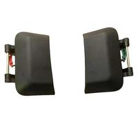 ELCEAMMDLW Handles Door for Jeep for Compass 2007-2016 Rear Left Or Right Door Exterior Handle 5115826AF 5115826AE 5115826AD Pull Front Interio Passenger Trim(A Pair)