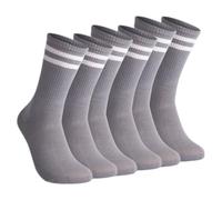 Elchee Wear 3 Pairs Bamboo Sport Socks | Premium, Organic, Breathable, Anti Sweat with Reinforced Heel & Seamless Toe | PETA Approved Vegan (UK, Numeric, 9, 12, Regular, Regular, Grey)