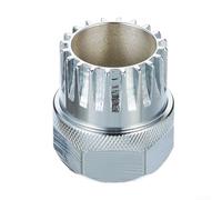 Elchuiaby 20T Bottom Bracket Tool for Bike Crank Removal Steel | 20-tooth design, fits standard cartridges, steel construction, removes cranks safely, home DIY repair