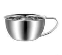 Elchuiaby 316L Steel Breakfast Cup 600ml Leakproof Lid(With lid)