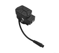 Elchuiaby 6 Pin Waterproof Electric Scooter Control Button for Steering for horn Headlight Turn Signals Easy Install Plastic Shell 33x48.5x59mm