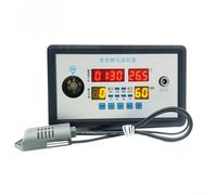 Elchuiaby Automatic Egg Incubator Thermostat with Temperature and Humidity Controller for Chicken Duck Goose and Other Poultry, Egg for Turner Compatible(220V)