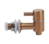 Elchuiaby Drink Dispenser Tap Spigot for Juice Bucket Hot Water Urn Milk Tea Juice Cold Drinks with Built-In Filter, Fits 16-24mm Holes, Pure Copper