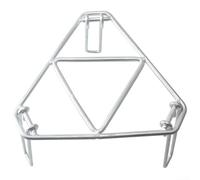 Elchuiaby Heavy Duty Campfire Tripod for Outdoor BBQ, Portable Foldable Stainless Steel Cooking Stand for Camping Backpacking Use
