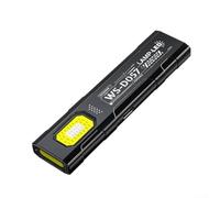 Elchuiaby Portable LED Flood Flashlight 550Lm for MINI USB-C Rechargeable Work Light with 5 Lighting Modes and Magnetic Tail Clip for Outdoor Adventures and Home Tasks, Black