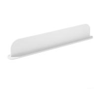 Elchuiaby Reusable Silicone Sink Splashback Dishwashing Stopper Kitchen Splashback Sink Stopper Countertop Protector(white)