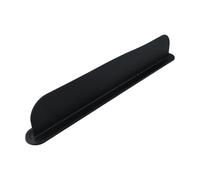 Elchuiaby Reusable Silicone Sink Splashback Dishwashing Stopper Kitchen Splashback Sink Stopper Countertop Protector(black)