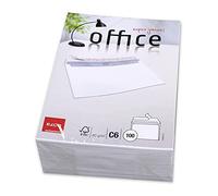 ELCO Cellozip Office C6 Envelopes - Peel and Seal Self-Adhesive Envelopes for Letters and Documents, White, 114 x 162 mm, Pack of 100