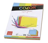 ELCO Color C5 100gsm 5 Colours Assorted x 4 Wallet Peel and Seal Envelopes Wrapp