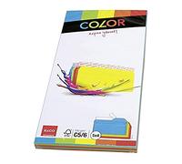 ELCO Color DL 100gsm 5 Colours Assorted x 4 Wallet Peel and Seal Envelopes Wrapped - Pack 20