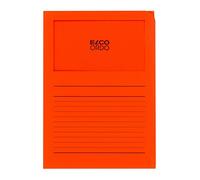Elco "Ordo Classico" Organisation Folder - Orange (Pack of 10)