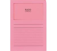 Elco "Ordo Classico" Organisation Folder - Pink (Pack of 10), 73695.51